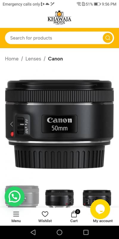 canon 50mm 1.8 condition good