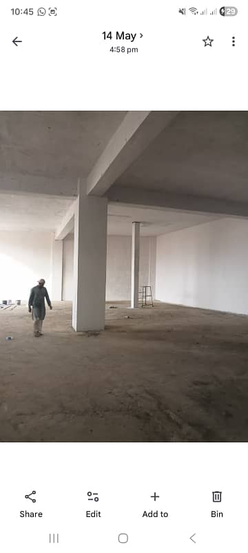 1 kanal commerical. wear house for rent