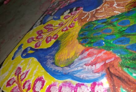 peacock with hope