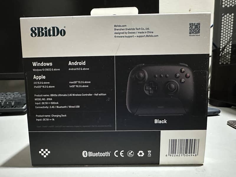 8BitDo Windows PC Android Controller with charging dock 7