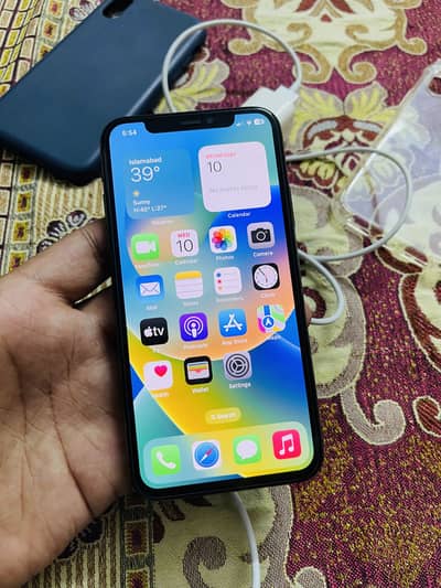 Iphone X 64GB PTA Approved All okkk