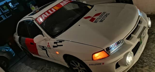 Mitsubishi Lancer 1996. Evo4. face uplifted.