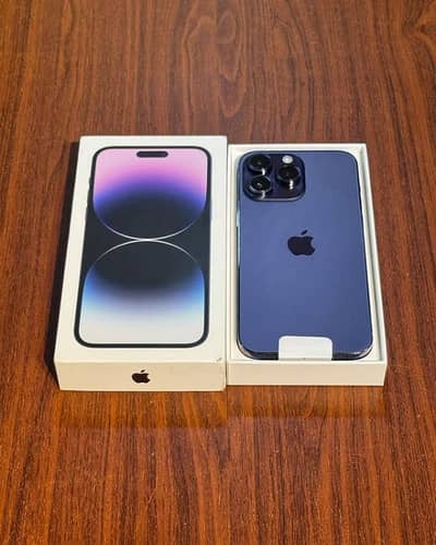 Apple Iphone 14 pro max official pta approved 256gb water pack