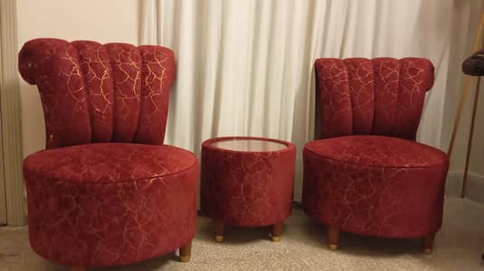 Coffee chairs with table