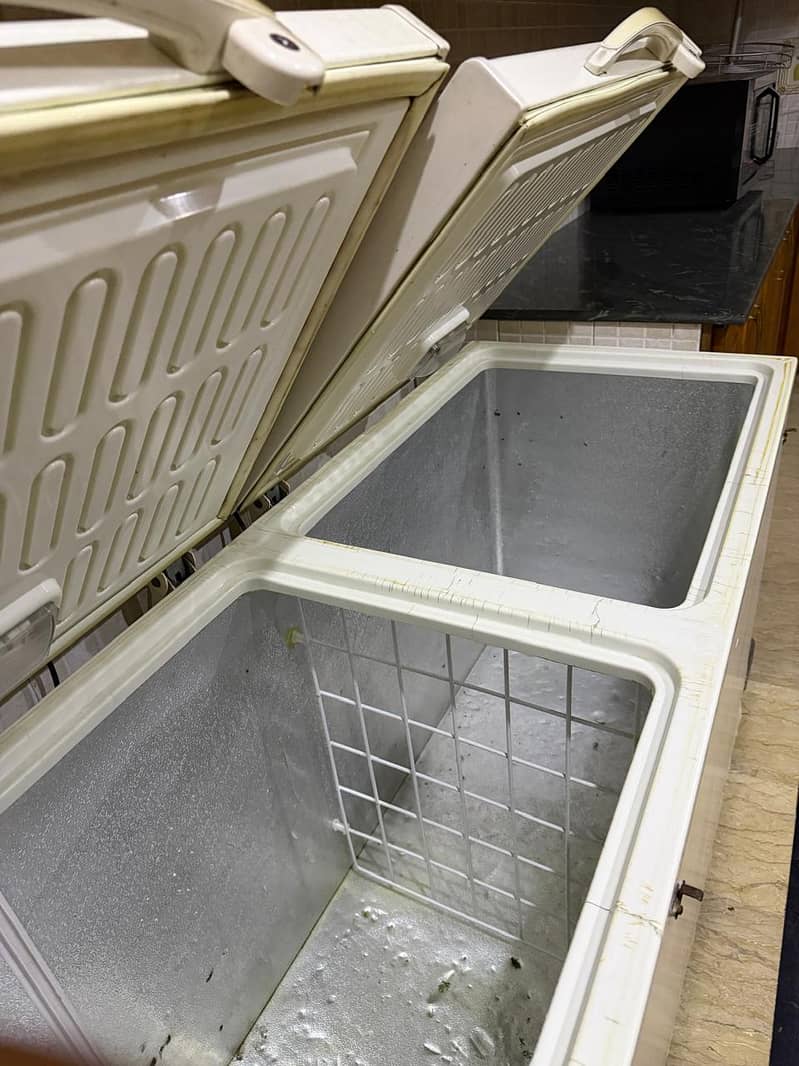 waves deep freezer. 2