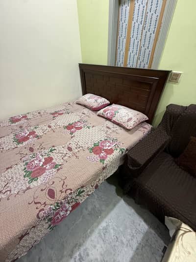 New Queen Size Bed with new 8 inch mattress