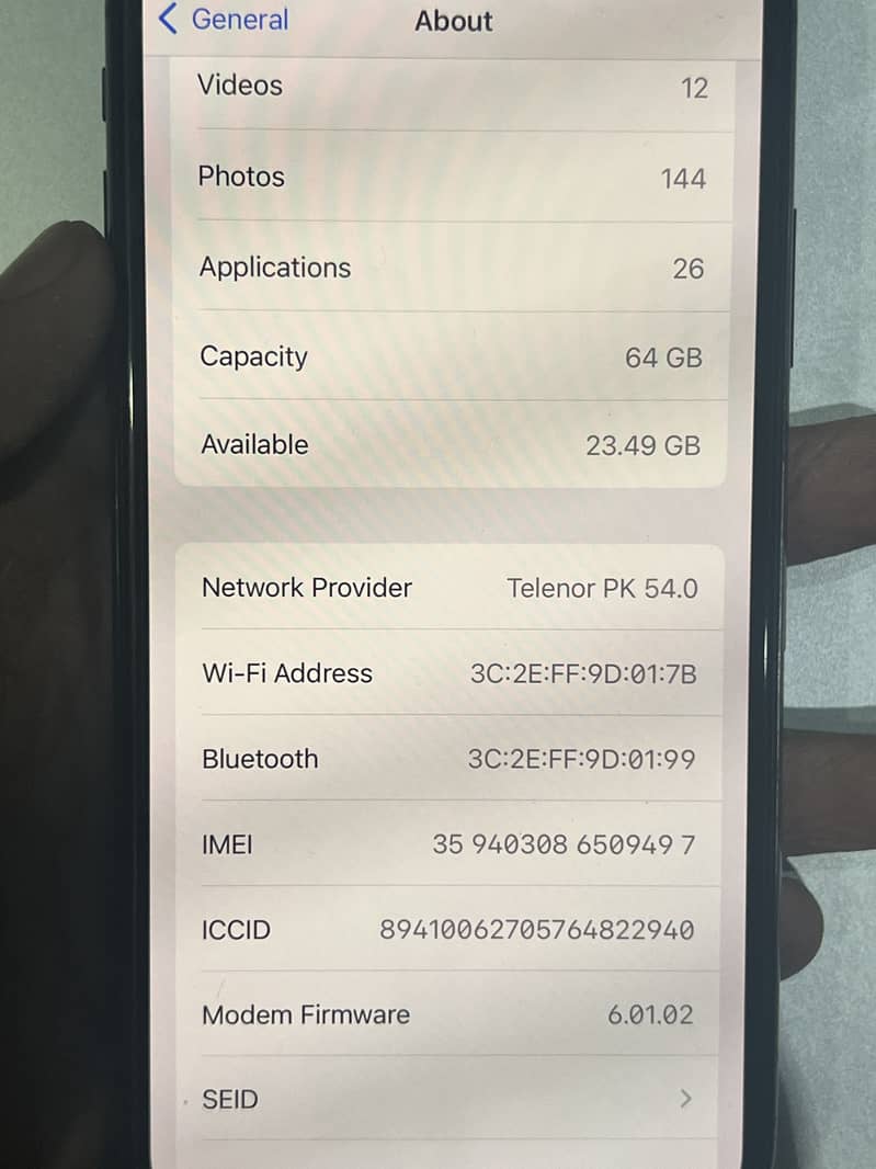 Apple iPhone X 9