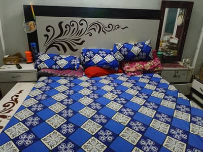 king size bed without mattress