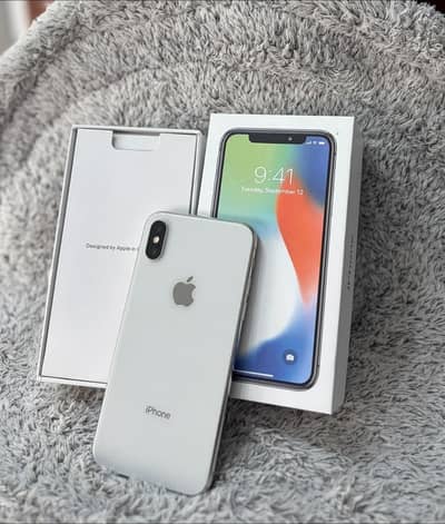 iphone x 256GB  (no open no repair) (PTA approved) all ok