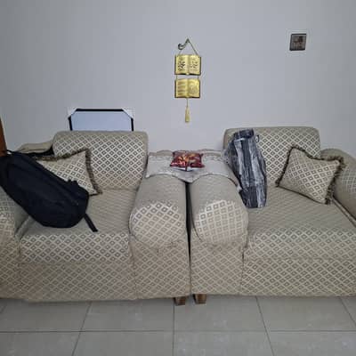 Selling used sofas.