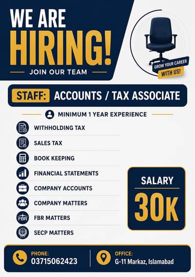 Accounts / Tax Associate