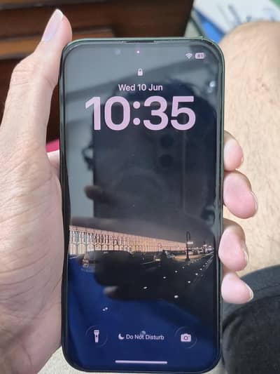 Apple iPhone 13 green colour  JV