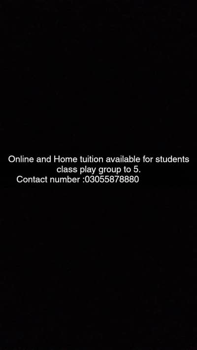 online and home tuition