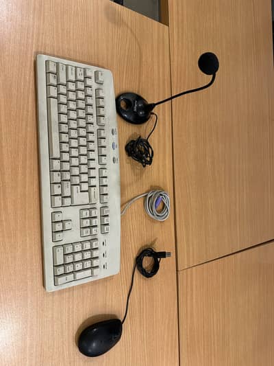 Keyboard Mouse And Mic for sale