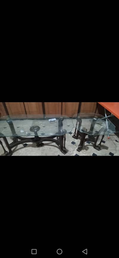Beautiful Glass  Table for Sale