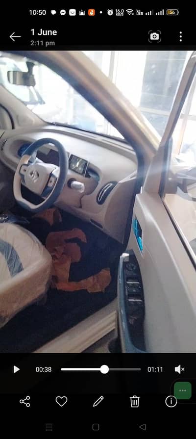Honri i300 Car for Rent with Driver With Fuel