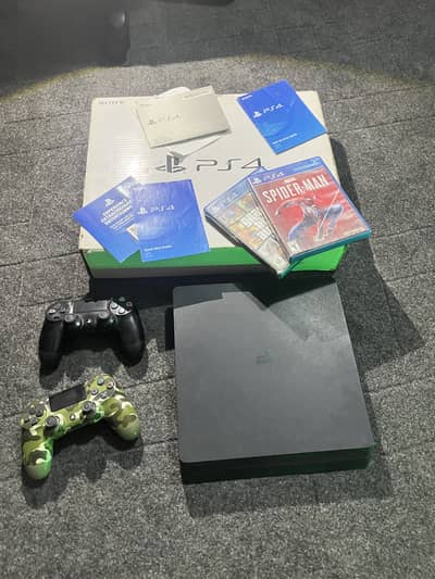 Playstation 4 |Used| 1tb storage |2 original cantroller