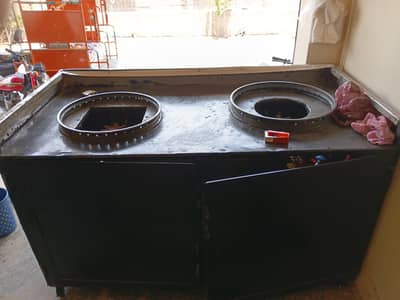 2 BURNERS COUNTER