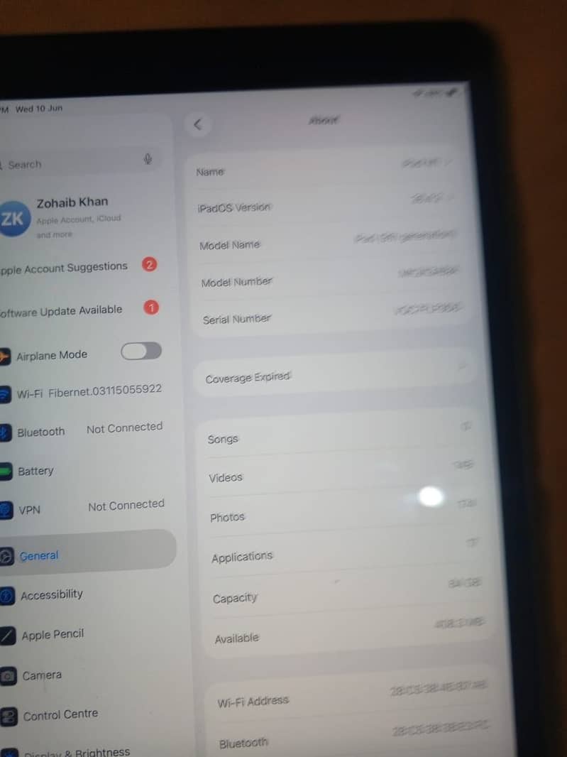 Ipad ninth generation 9