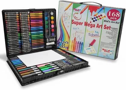 Super Mega Art Set for Kids 168 PCS