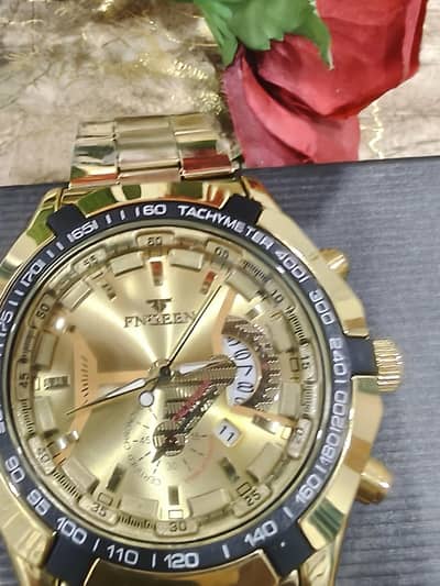 Golden Dial Watch