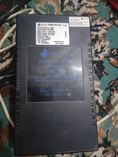 voltright stabliliser 50/60 hz
