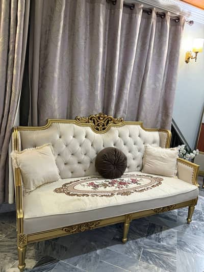Shesham wooden sofa set