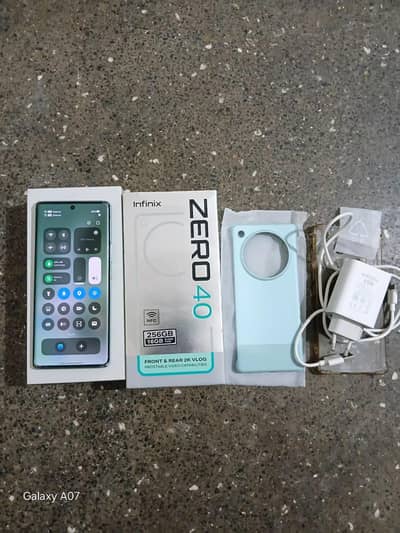 Infinix Zero 40 full box 16/256