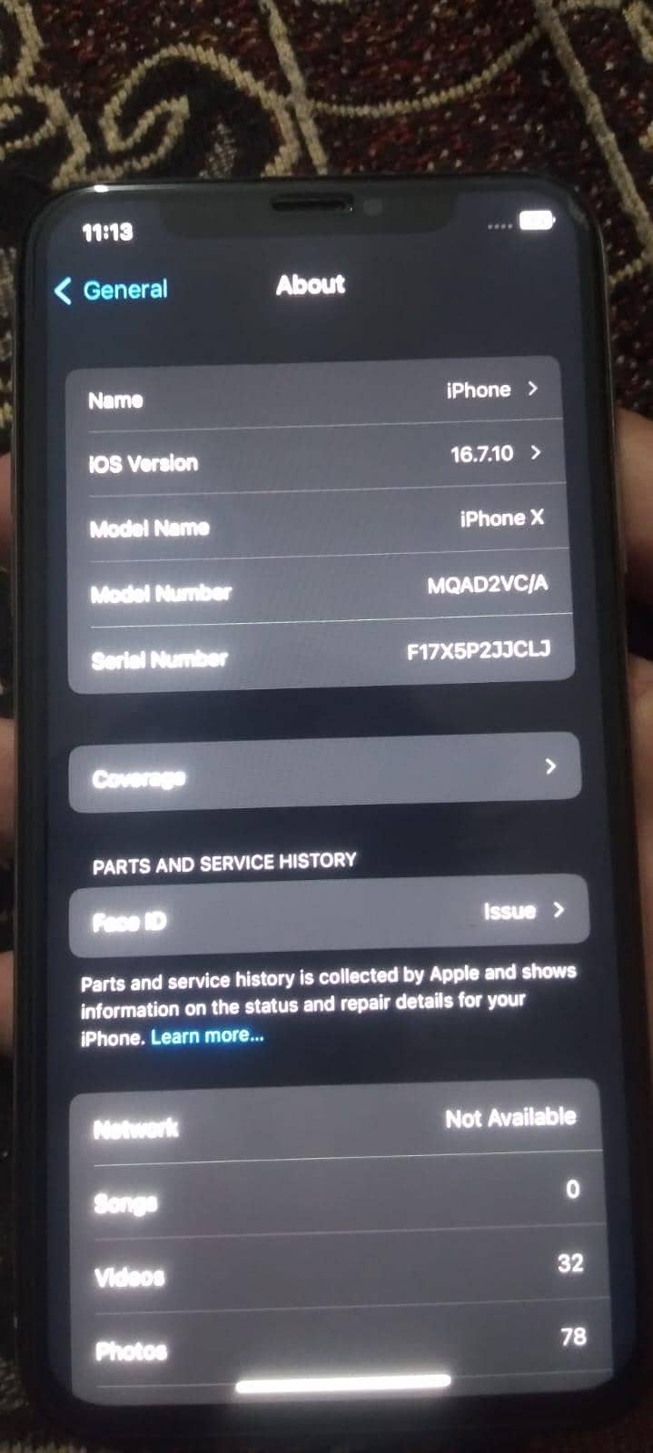 Apple iPhone X 4