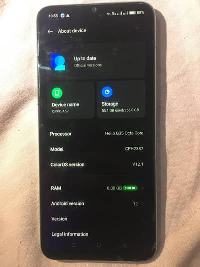 OPPO A57