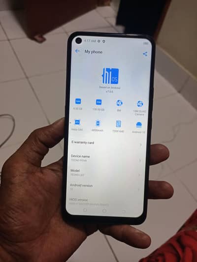 Tecno Pova 6gb 128gb PTA approved