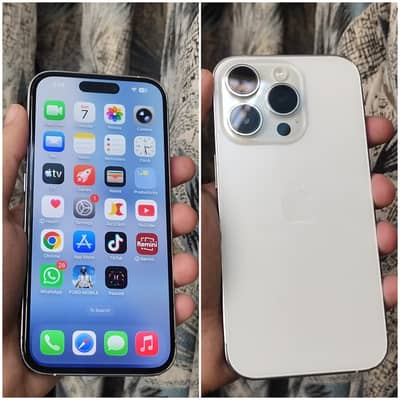 Apple iPhone 14 Pro with free adapter & cable.