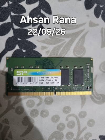 8 Gb DDR4 3200MHZ Laptop Ram