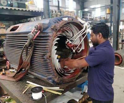 motor winding works