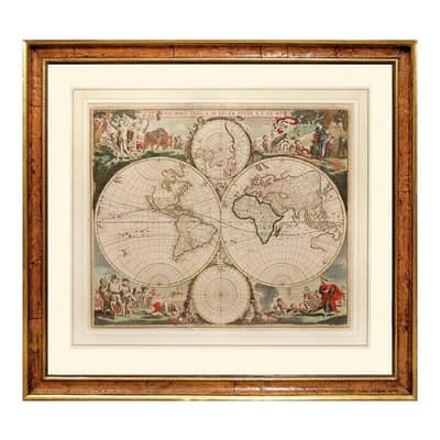 NOVA ORBIS TABULA. IN LVCEM EDITA A. F. DE WIT