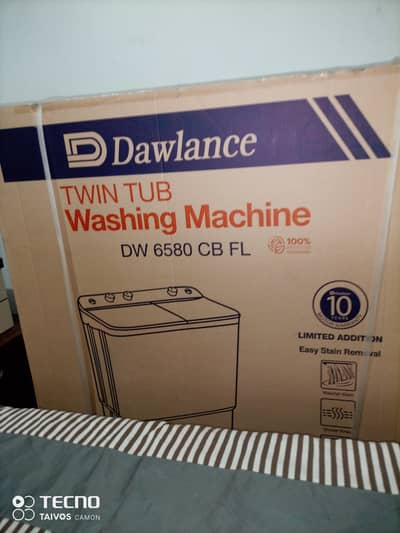 Double tub washing machine