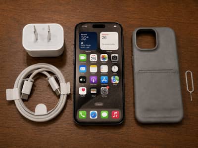 iPhone 15 Pro Max 256GB Non PTA FU | Face ID Working| Original Charger