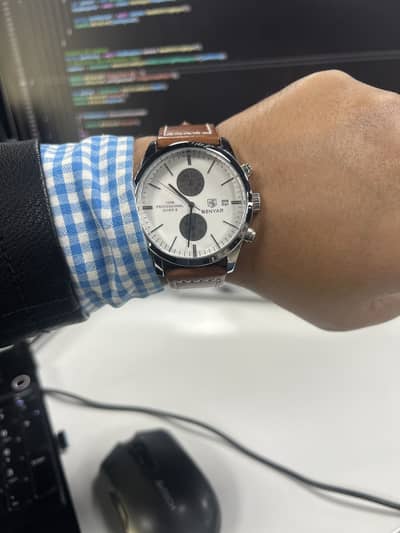 Benyar Chronograph Watch With Box