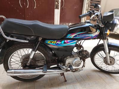Honda Cd 70 2024 Perfect Condition
