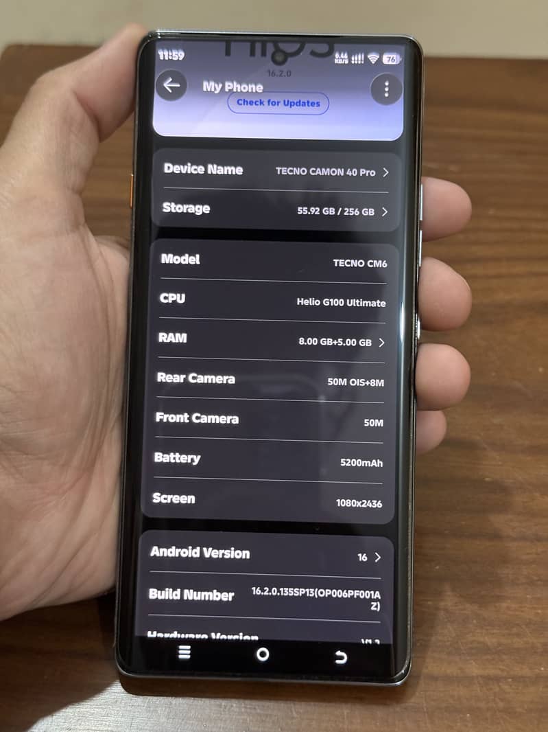 Tecno CAMON 40 Pro 9