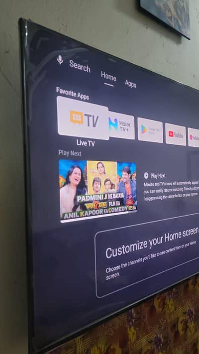 haier led T. v 50 inch for sale condition like new