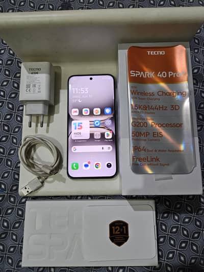 Tecno CAMON Spark 40 Pro Plus 8/256 5200 4 months warranty