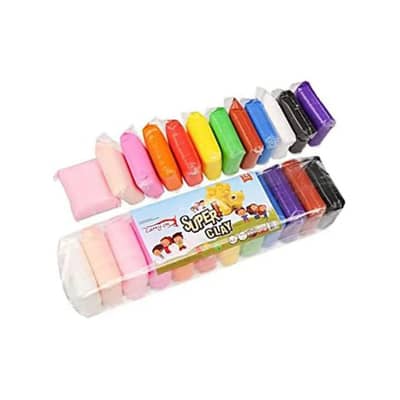 Modeling China Clay 10 Pcs Pack – Kids Art & Craft – Rs 72