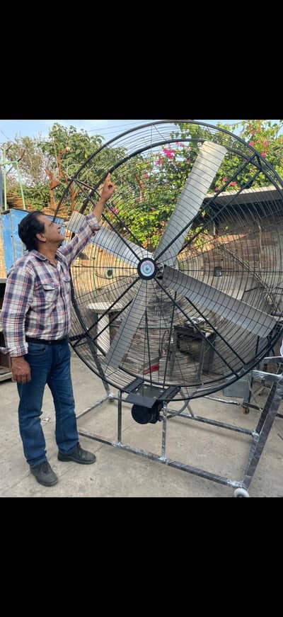 big size single phase fan 1.5 horse power