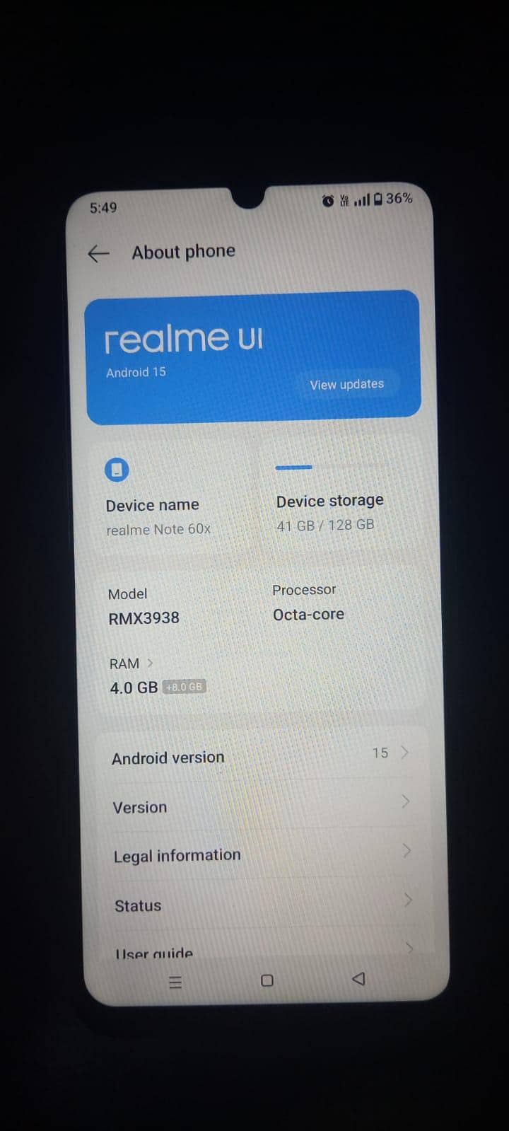 Realme Note 60x 4