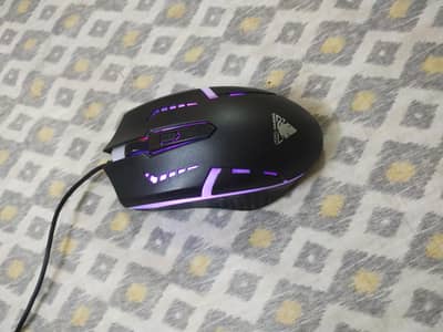 JEDEL GK100 RGB Gaming Keyboard & Mouse Combo - Excellent Condition