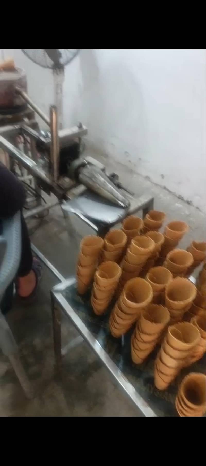 Waffle Cone Making Machine 1