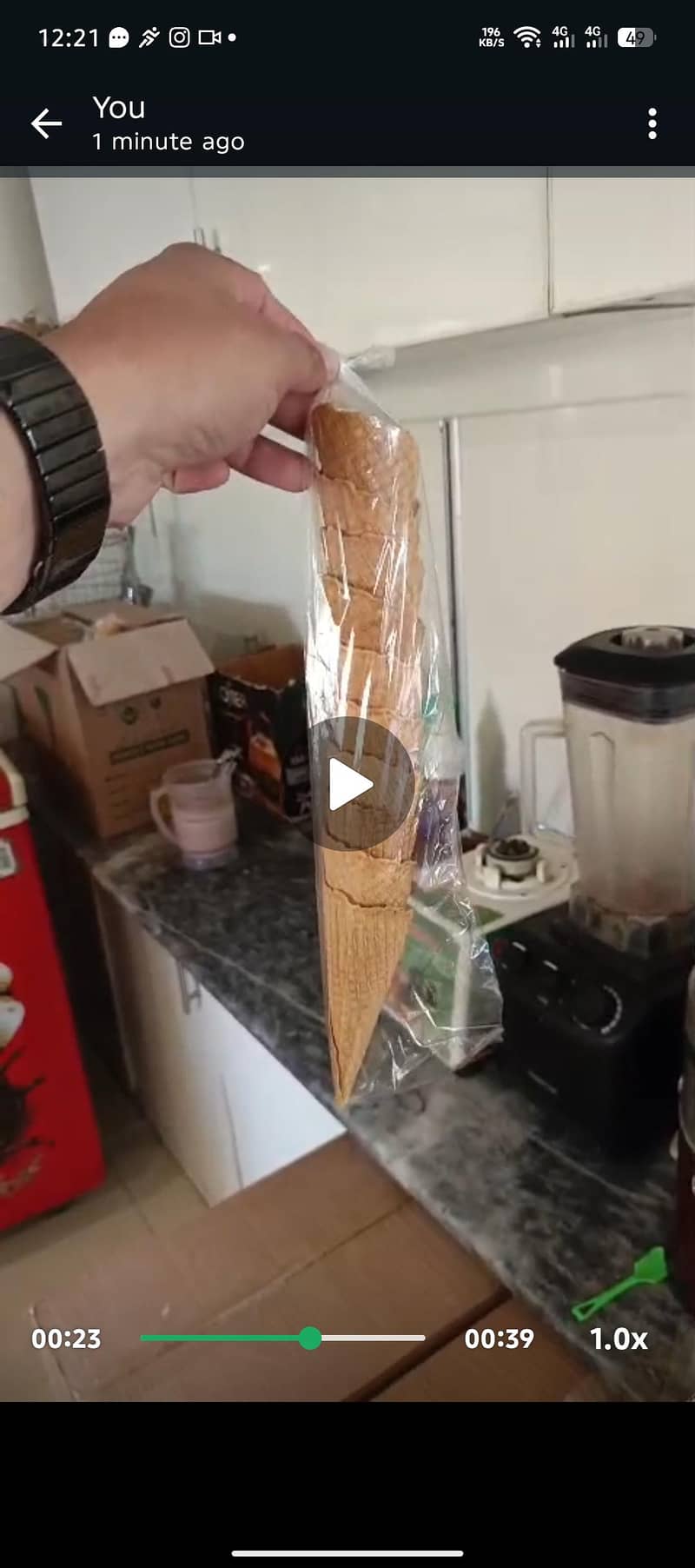 Waffle Cone Making Machine 5