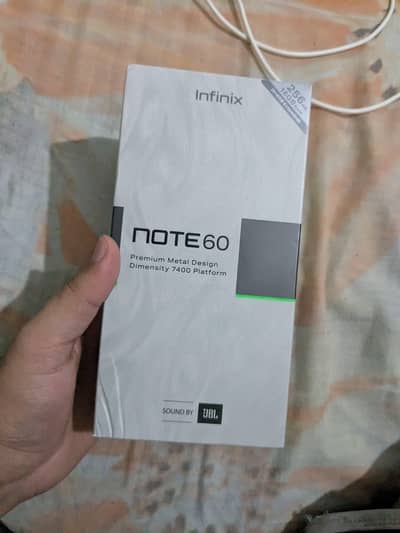 Infinix Note 60 | Urgent sale | 10/10
