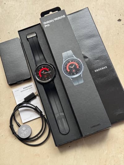 Samsung Galaxy Watch 5 Pro 45mm Just Box Opened